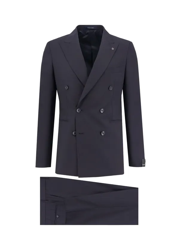 Double-Breasted Virgin Wool Suit