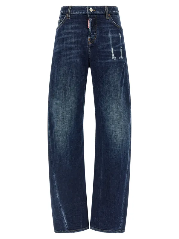 Loose Twist Jeans Blue - Dsquared2