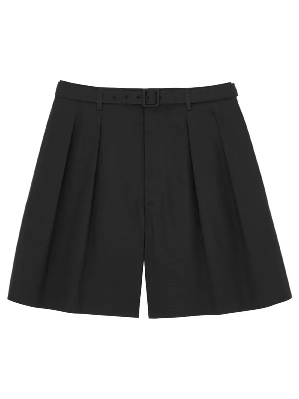 Cotton Poplin Tailored Bermudas - Saint Laurent