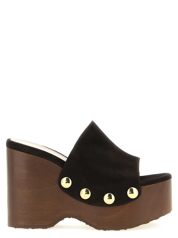 ArdéA Wedges Brown - Gianvito Rossi