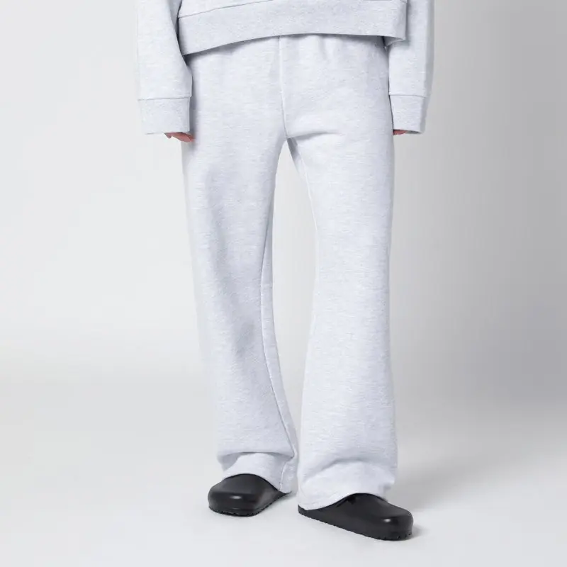 Grey Cotton Jogging Trousers - Entire Studios