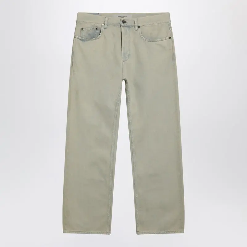 Light Sand Denim Trousers - Golden Goose