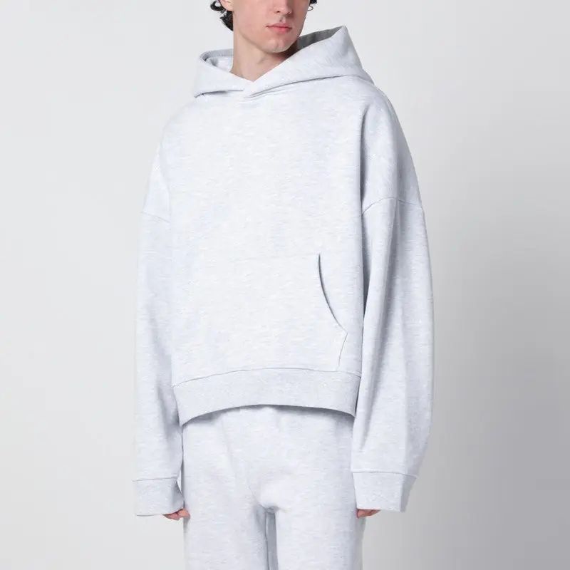 Grey Cotton Sweatshirt - Entire Studios