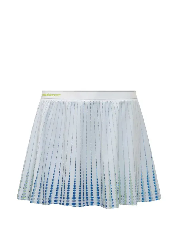 Printed Mini Skirt - Casablanca