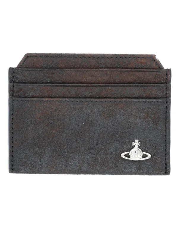 Card Holder With "Orb" Detail - Vivienne Westwood
