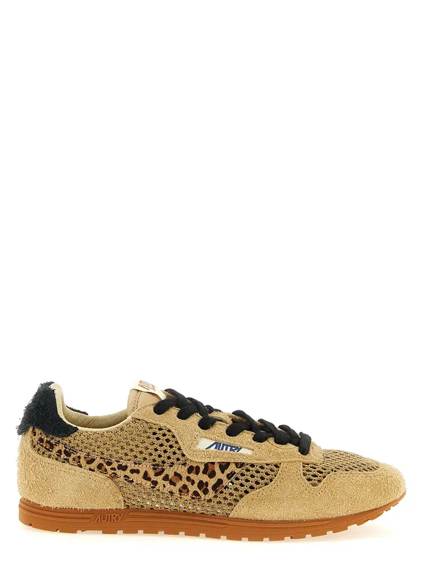 Windspin Sneakers Beige - Autry