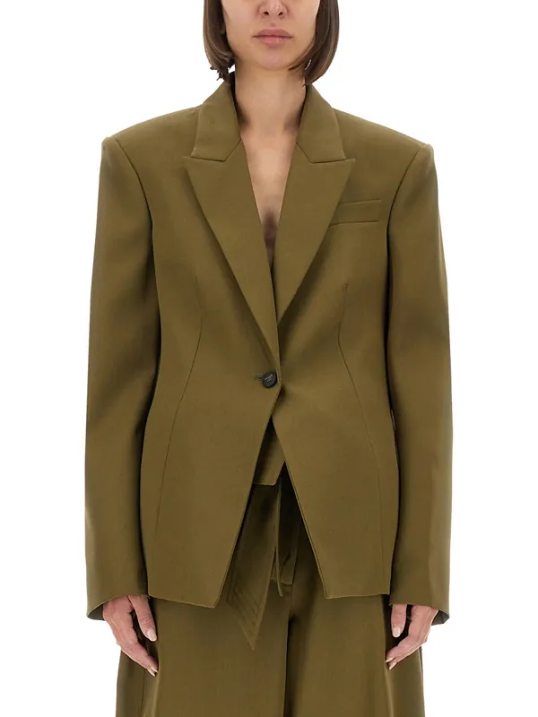 Gabardine Jacket - The Attico