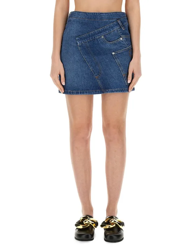 Denim Miniskirt - JW Anderson