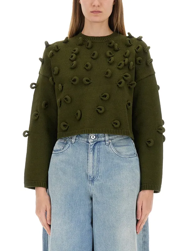 Loop Cropped Jersey - JW Anderson