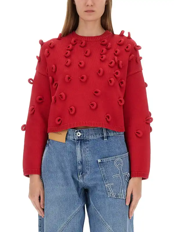 Loop Cropped Jersey - JW Anderson
