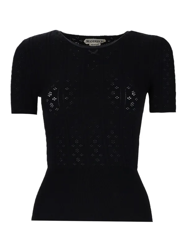"Pointelle" T-Shirt
