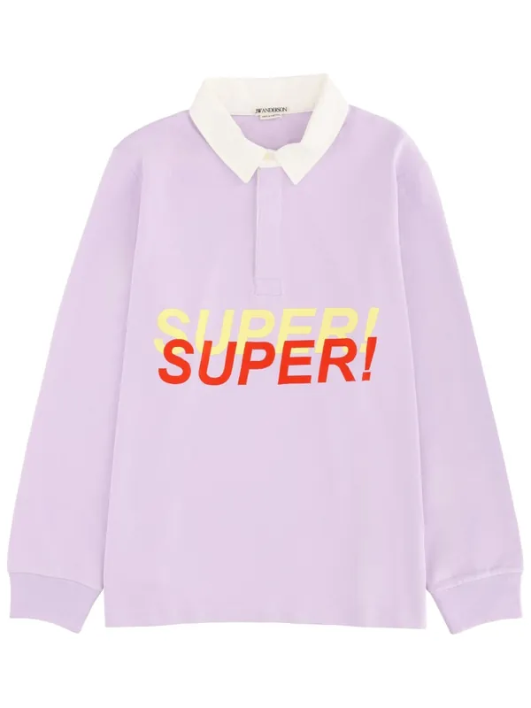 "Super Super" Polo Shirt - JW Anderson