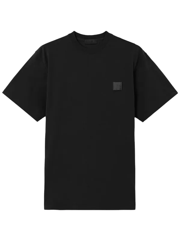 Slim Fit T-Shirt With Tonal Compass Patch