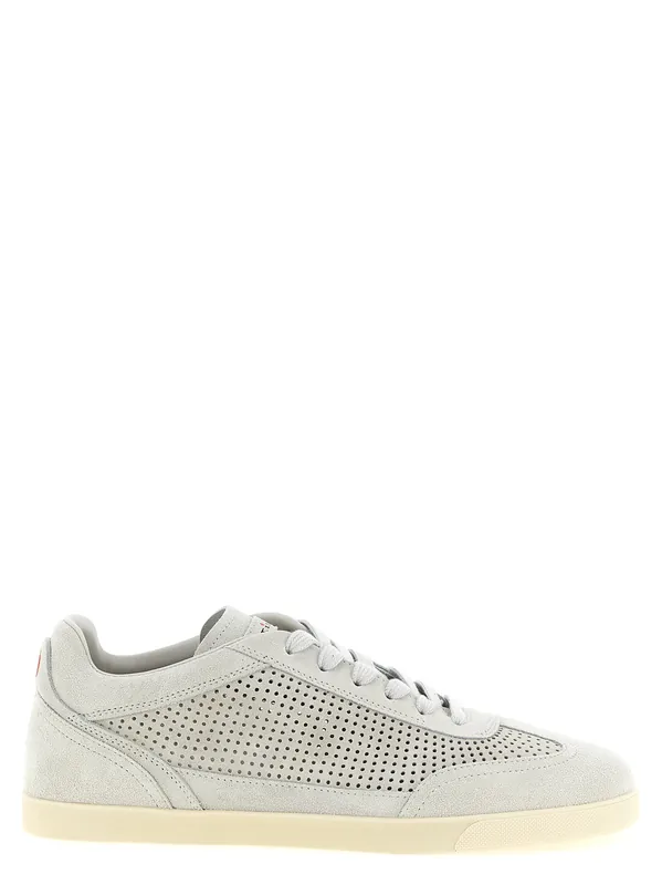 Suede Sneakers Gray - Kiton