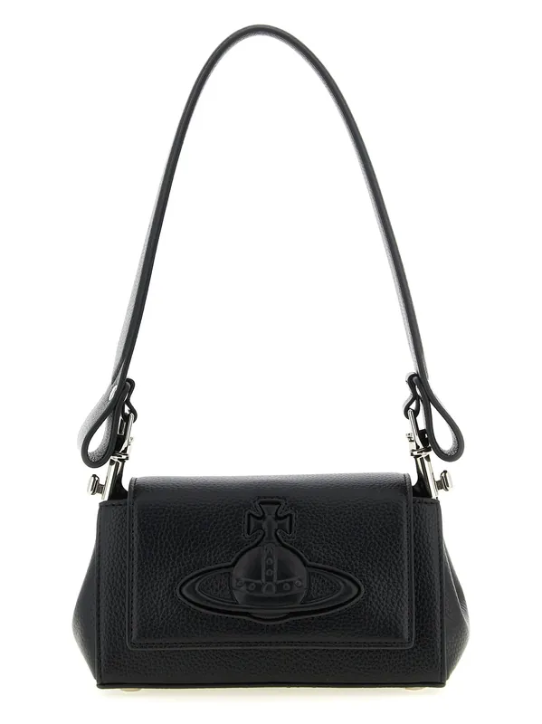 Hazel Shoulder Bags Black - Vivienne Westwood