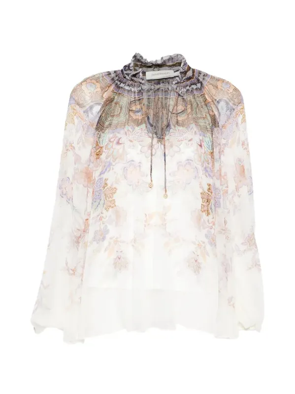 Luna Billow Blouse - Zimmermann
