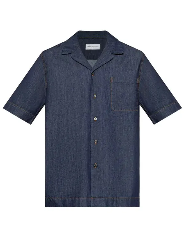 Cartone Denim Shirt - Dries Van Noten