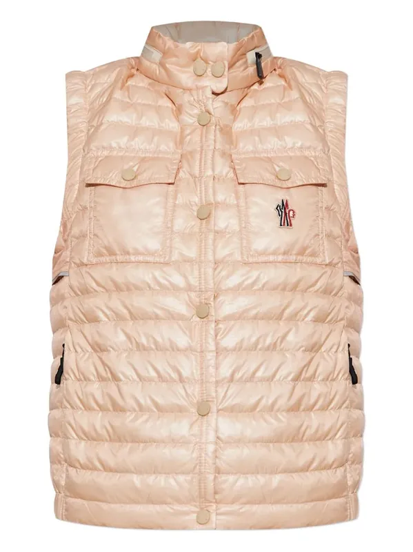 Grenoble: Gumiane Hooded Down Gilet - Moncler