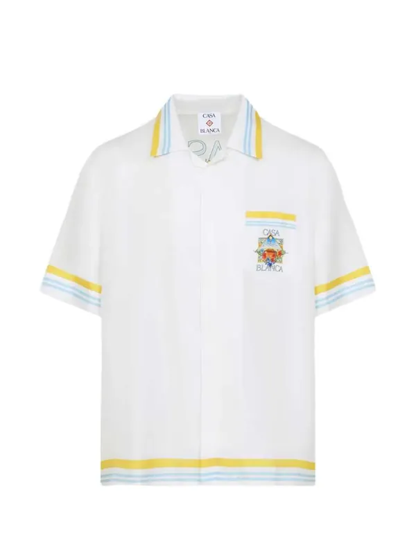 Printed Shirt - Casablanca