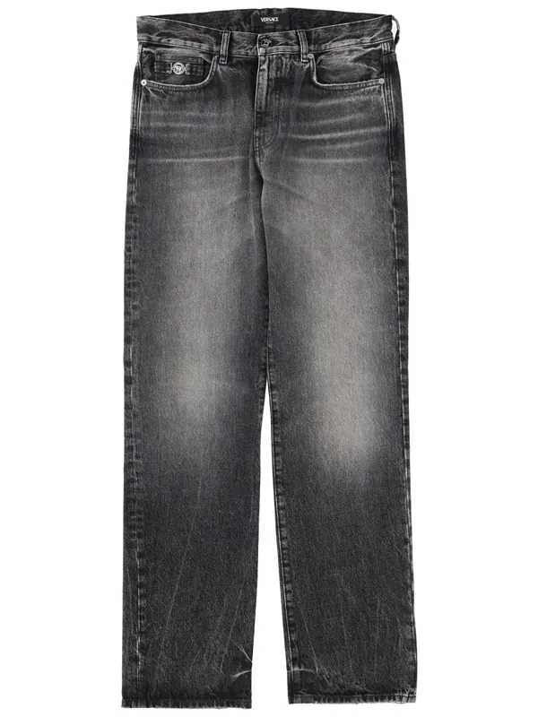 Jeans With "Medusa" Detail - Versace