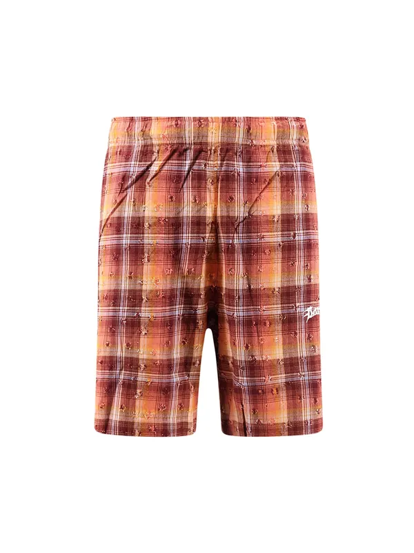 Viscose And Cotton Blend Bermuda Shorts - Barrow