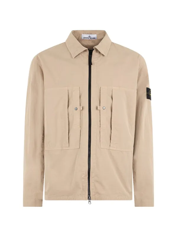 Cotton Overshirt - Stone Island