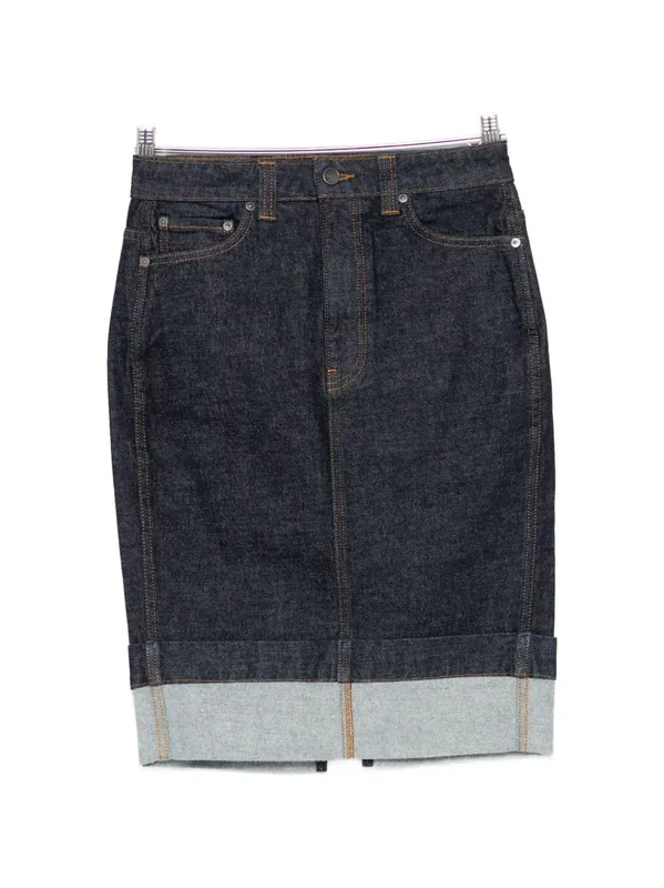 Kendra Denim Skirt - Khaite