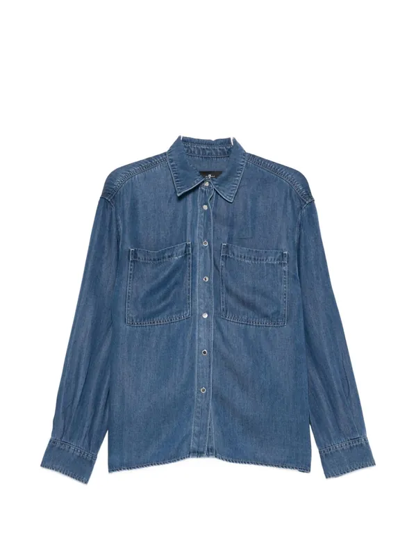 Denim Cotton Shirt - Seven
