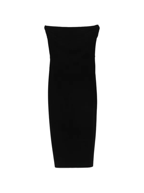 Strapless Midi Dress - Norma Kamali