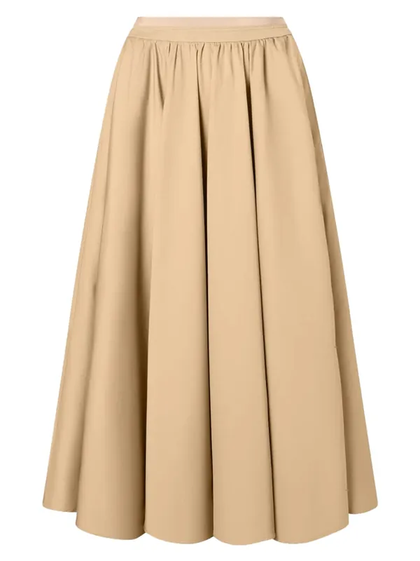 Cotton Maxi Skirt - Patou