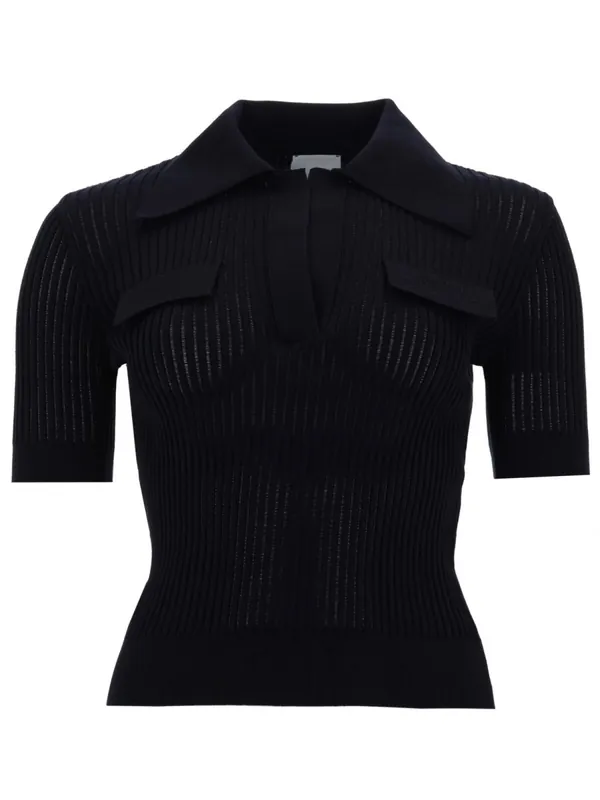 Embroidered Cotton Polo Shirt - Patou