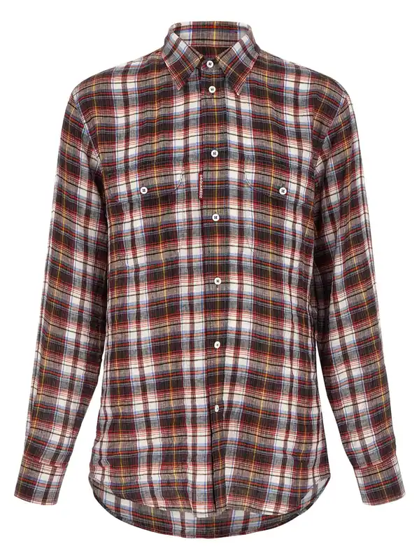 Canadian Vintage Shirt And Blouse Red - Dsquared2