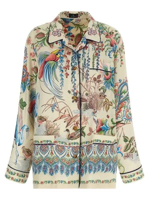 Flora E Fauna Shirt And Blouse Multicolor - Etro