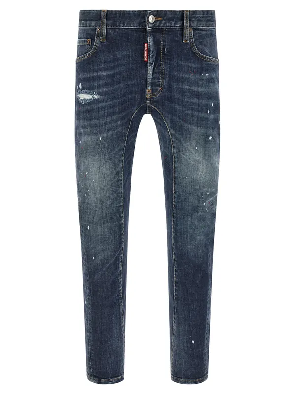 Tidy Biker Jeans Blue - Dsquared2