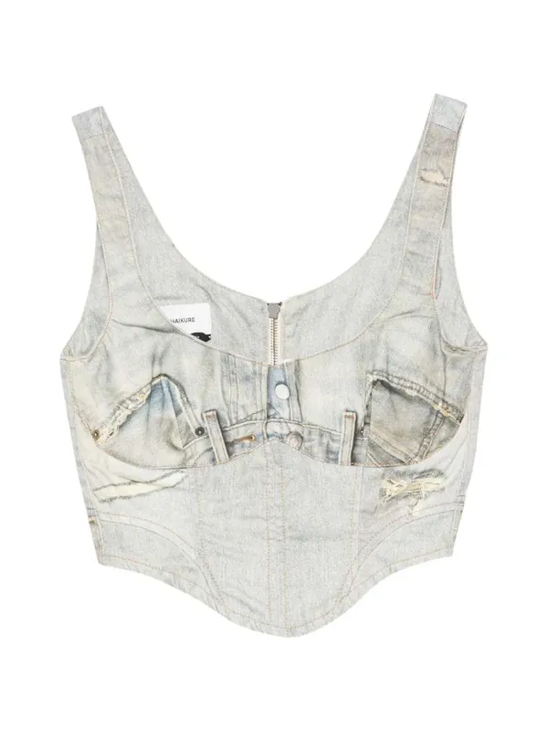 Sleeveless V-Neck Top