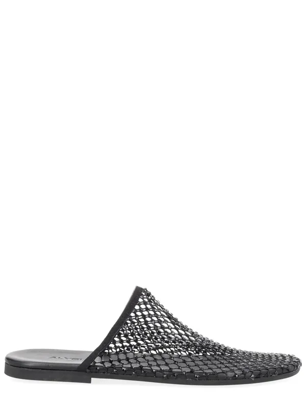 Mule Shoe With Rhinestones - Alysi