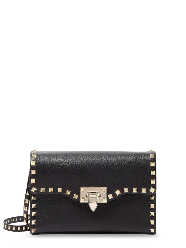 Rockstud Leather Crossbody Bag - Valentino Garavani