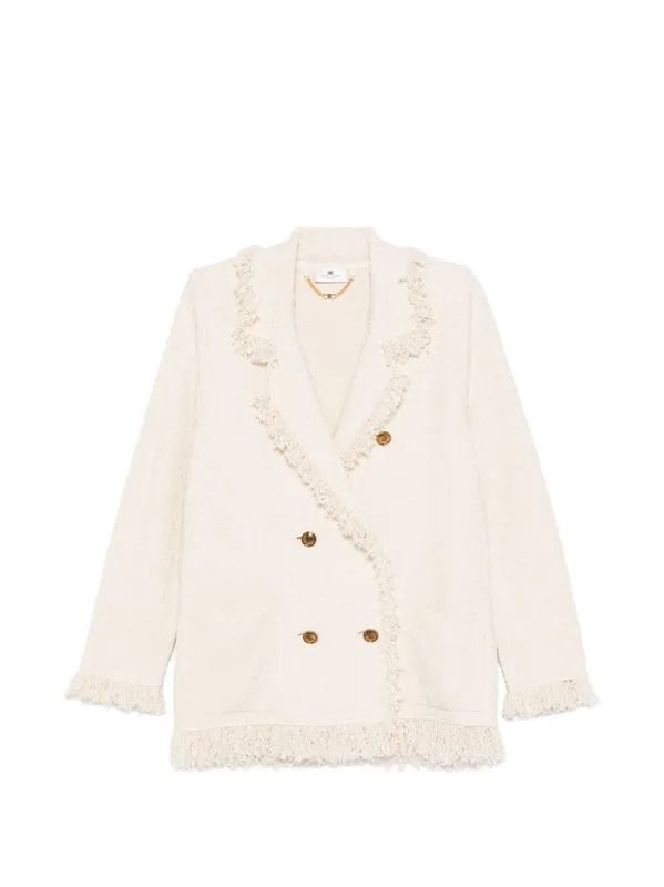 Cotton Double-Breasted Jacket