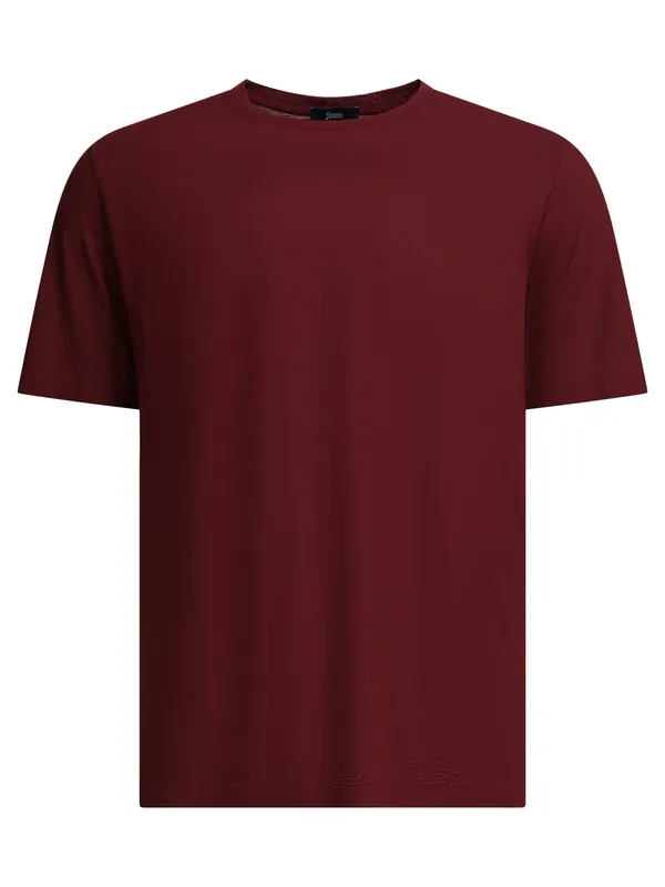 Crew-Neck T-Shirt T-Shirts Red