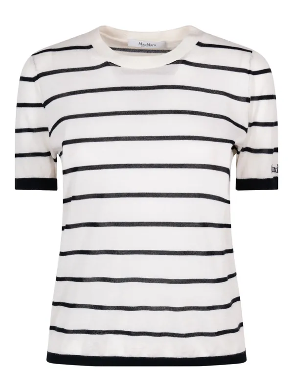 Cashmere And Silk Yarn Sweater - Maxmara