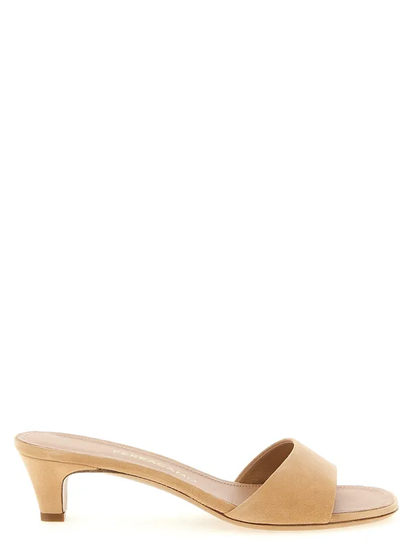 Tatiana Sandals Beige - Ferragamo