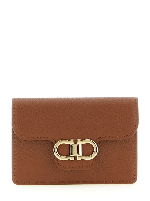 Gancini Keyring Brown - Ferragamo