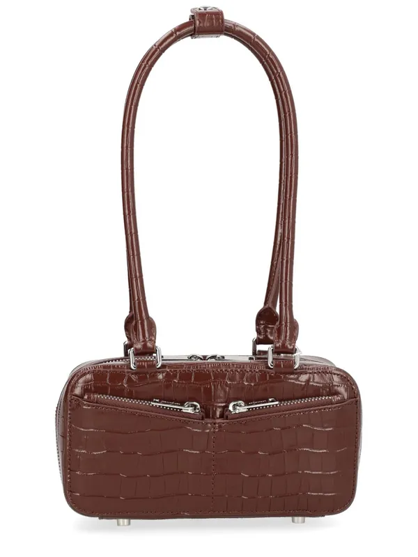 Bag With Crocodile Effect - Self-Portrait