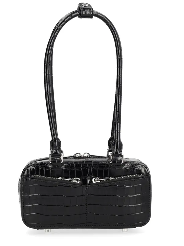 Bag With Crocodile Effect - Self-Portrait