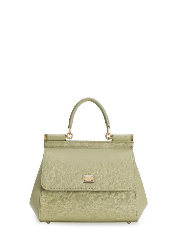 Sicily Medium Leather Crossbody Bag - Dolce & Gabbana