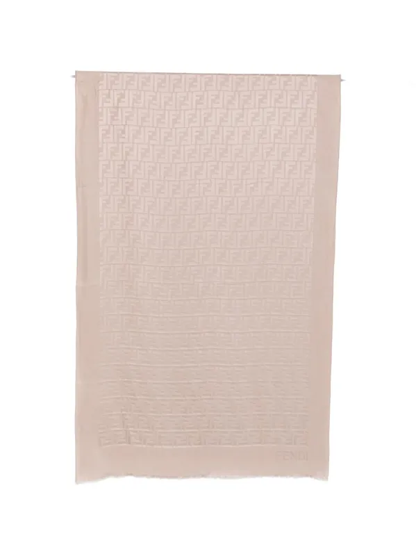 Ff Silk Stole - Fendi