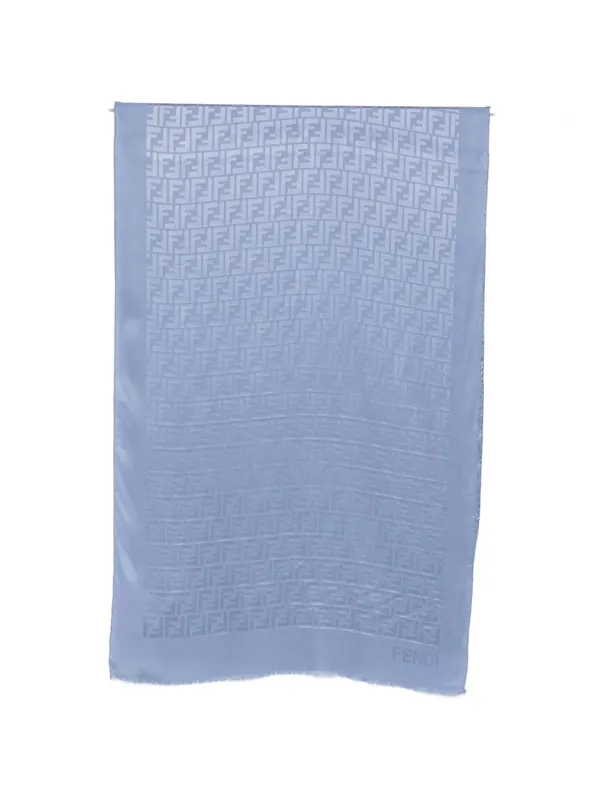 Ff Silk Stole - Fendi
