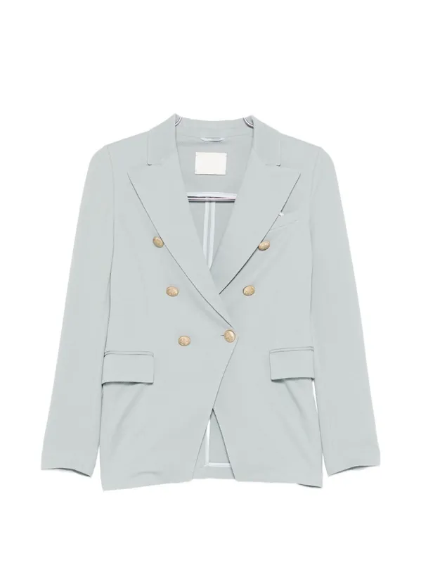 Cotton Double-Breasted Jacket