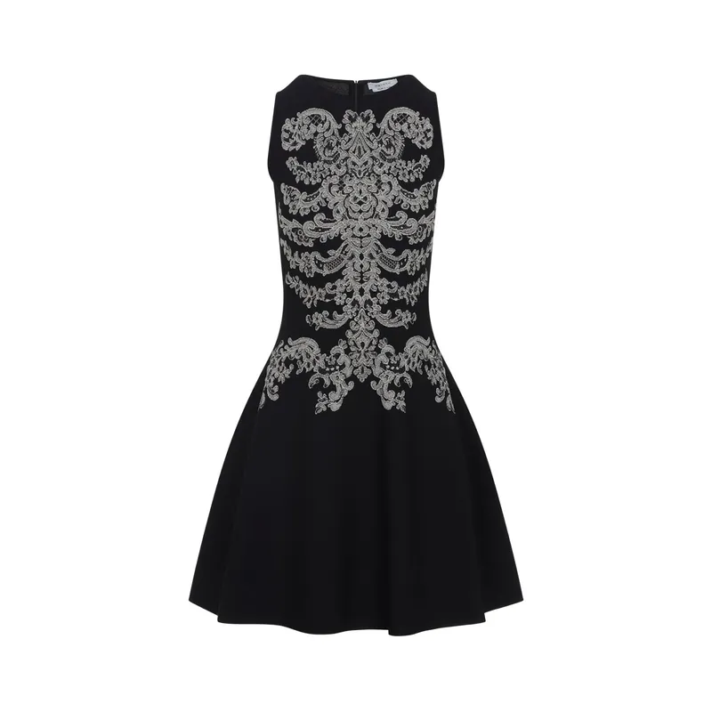 Mini Dresses Black - Alexander McQueen