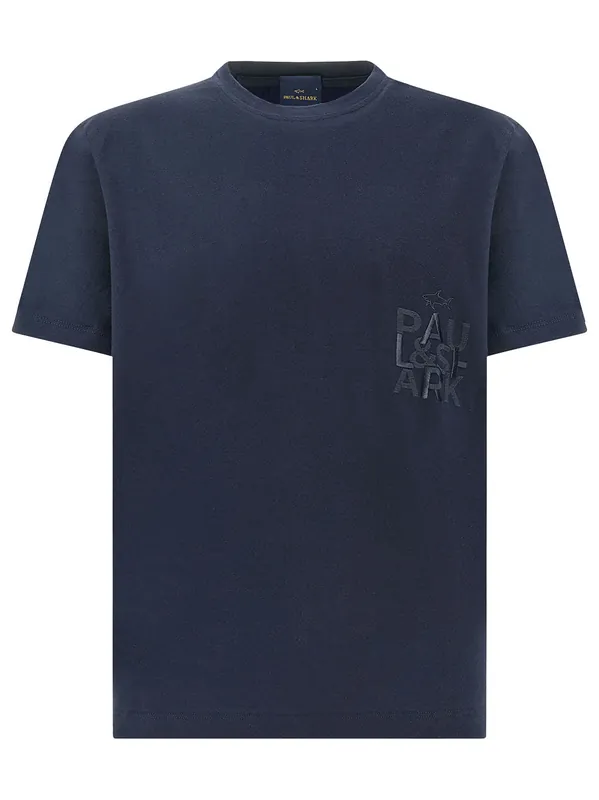 Bold Embroidery Cotton Jersey T-Shirt